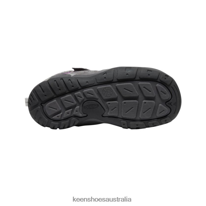 KEEN Footwear TLDLTR1004 Steel Grey/Charisma Knotch Chukka Big Kids