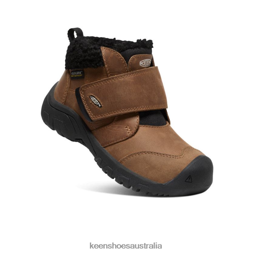 KEEN Footwear TLDLTR1009 Toasted Coconut/Vapor Kootenay IV Waterproof Boot Little Kids