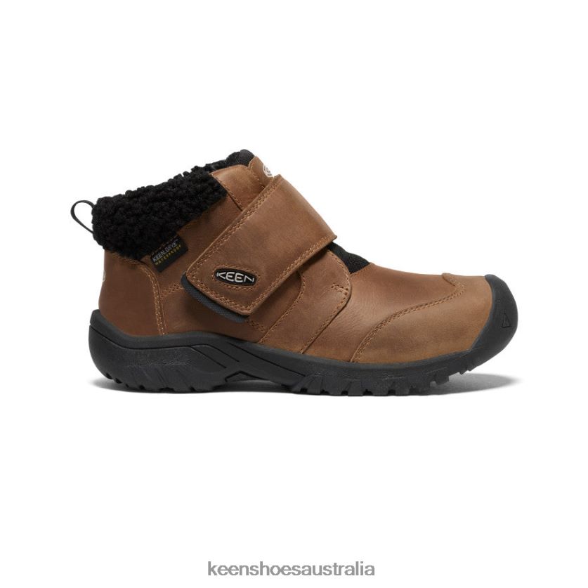 KEEN Footwear TLDLTR1011 Toasted Coconut/Vapor Kootenay IV Waterproof Boot Big Kids
