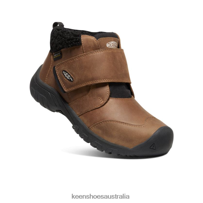 KEEN Footwear TLDLTR1011 Toasted Coconut/Vapor Kootenay IV Waterproof Boot Big Kids