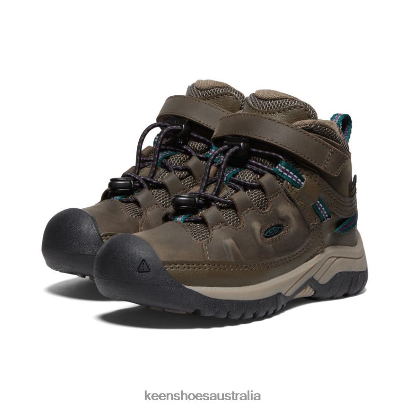 KEEN Footwear TLDLTR878 Canteen/Charisma Targhee Waterproof Boot Little Kids