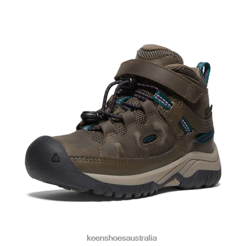 KEEN Footwear TLDLTR878 Canteen/Charisma Targhee Waterproof Boot Little Kids