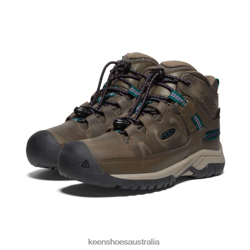 KEEN Footwear TLDLTR897 Canteen/Charisma Targhee Waterproof Boot Big Kids