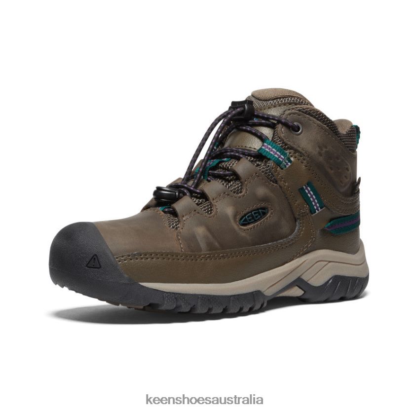 KEEN Footwear TLDLTR897 Canteen/Charisma Targhee Waterproof Boot Big Kids