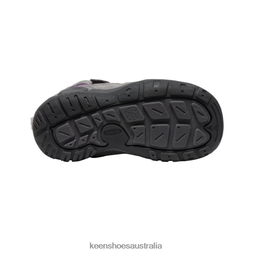 KEEN Footwear TLDLTR981 Steel Grey/Charisma Knotch Chukka Little Kids