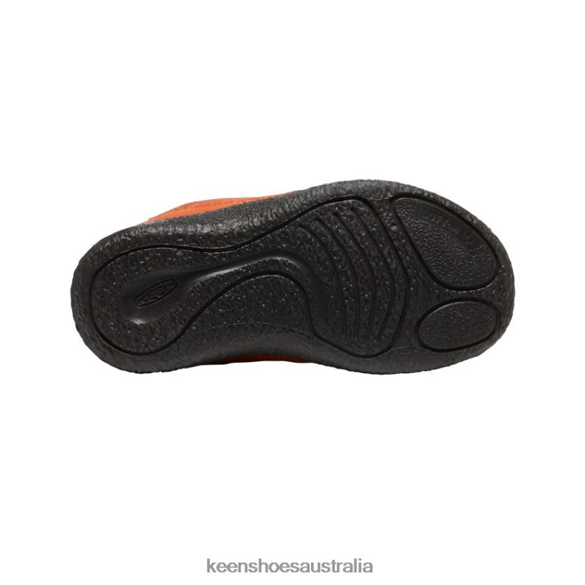 KEEN Footwear TLDLTR997 Potters Clay/Black Howser II Waterproof Chukka Little Kids