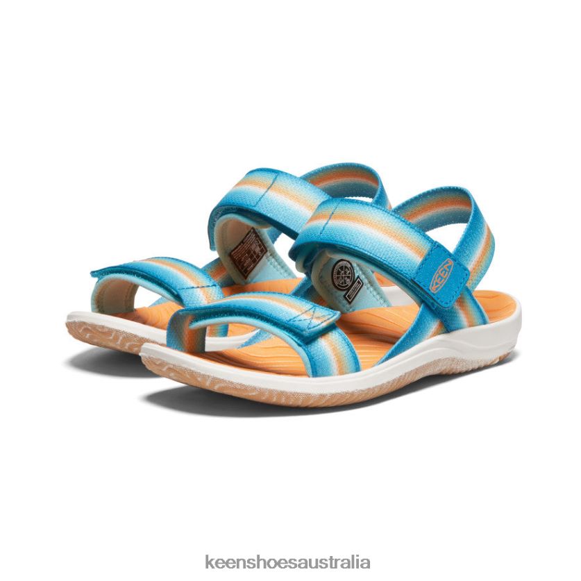KEEN Footwear TLDLTR723 Ipanema/Iceland Poppy Elle Backstrap Big Kids