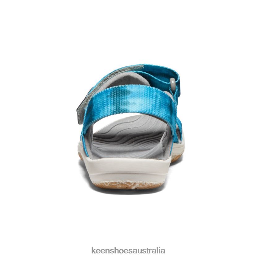 KEEN Footwear TLDLTR726 Sea Moss/Fjord Blue Elle Backstrap Little Kids