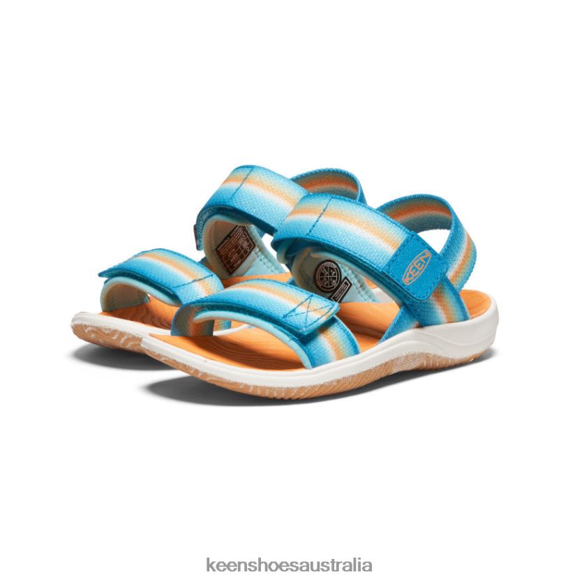KEEN Footwear TLDLTR727 Ipanema/Iceland Poppy Elle Backstrap Little Kids