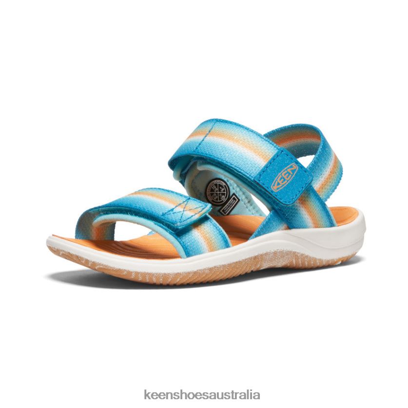 KEEN Footwear TLDLTR727 Ipanema/Iceland Poppy Elle Backstrap Little Kids