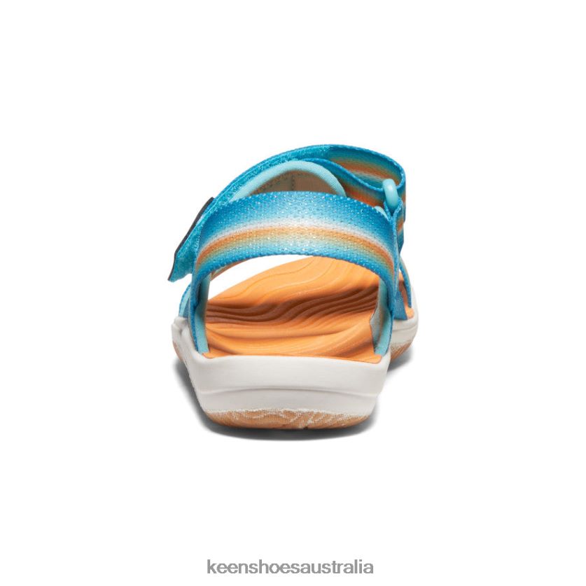 KEEN Footwear TLDLTR727 Ipanema/Iceland Poppy Elle Backstrap Little Kids