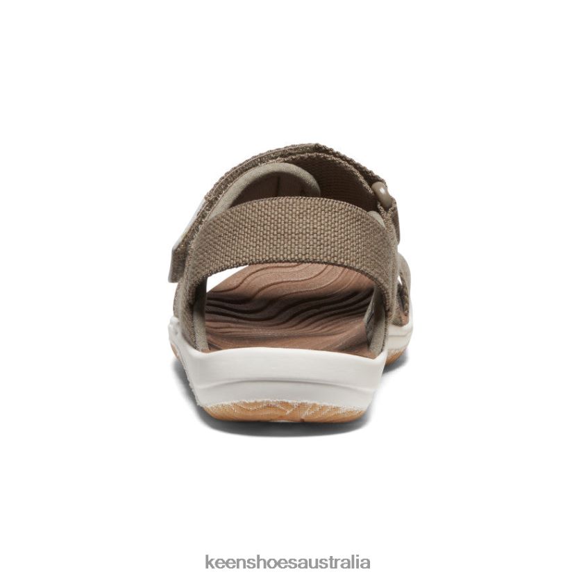 KEEN Footwear TLDLTR728 Brindle/Star White Elle Backstrap Little Kids