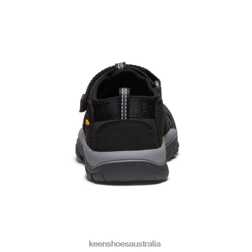 KEEN Footwear TLDLTR729 Black/Yellow Newport H2 Little Kids