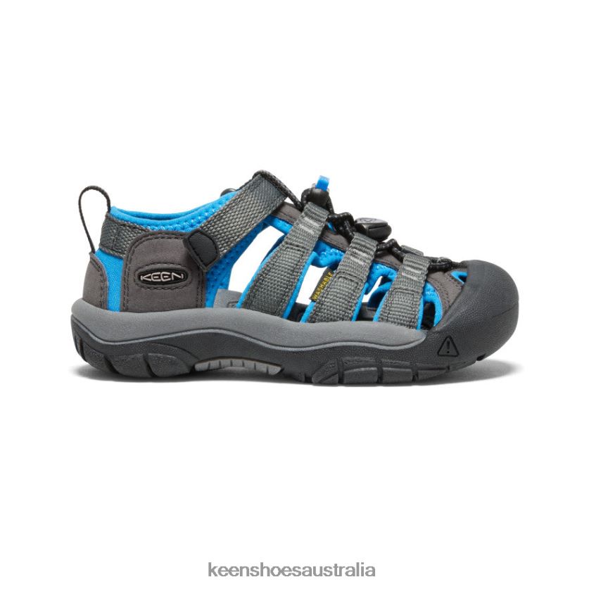 KEEN Footwear TLDLTR730 Magnet/Brilliant Blue Newport H2 Little Kids