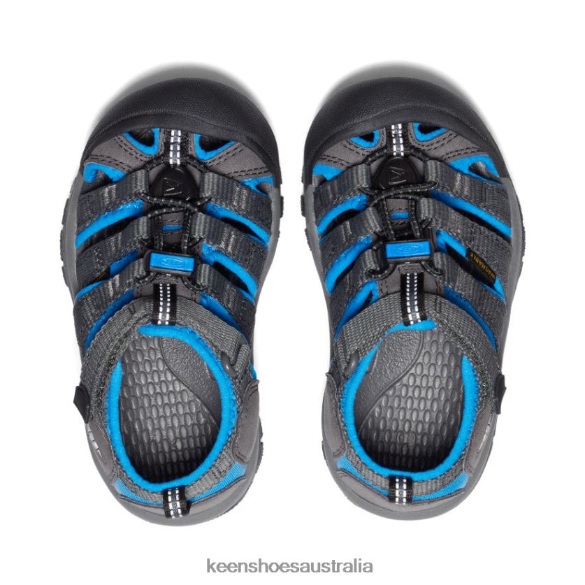 KEEN Footwear TLDLTR730 Magnet/Brilliant Blue Newport H2 Little Kids