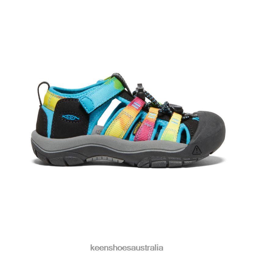 KEEN Footwear TLDLTR731 Rainbow Tie Dye Newport H2 Little Kids
