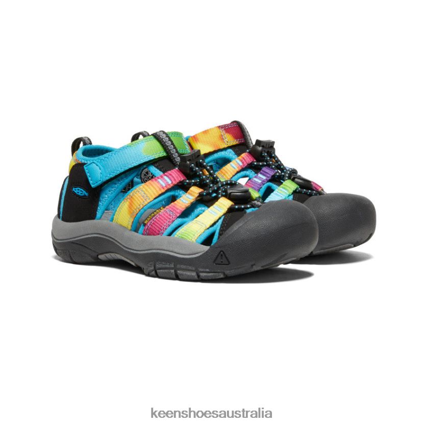 KEEN Footwear TLDLTR731 Rainbow Tie Dye Newport H2 Little Kids