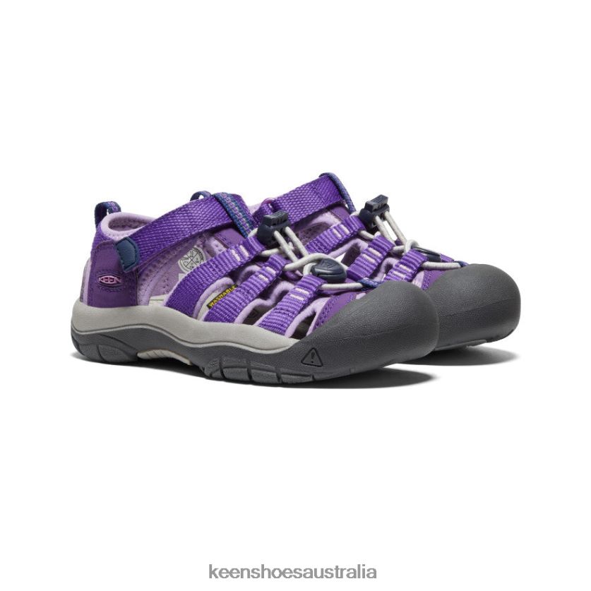 KEEN Footwear TLDLTR732 Tillandsia Purple/English Lavender Newport H2 Little Kids