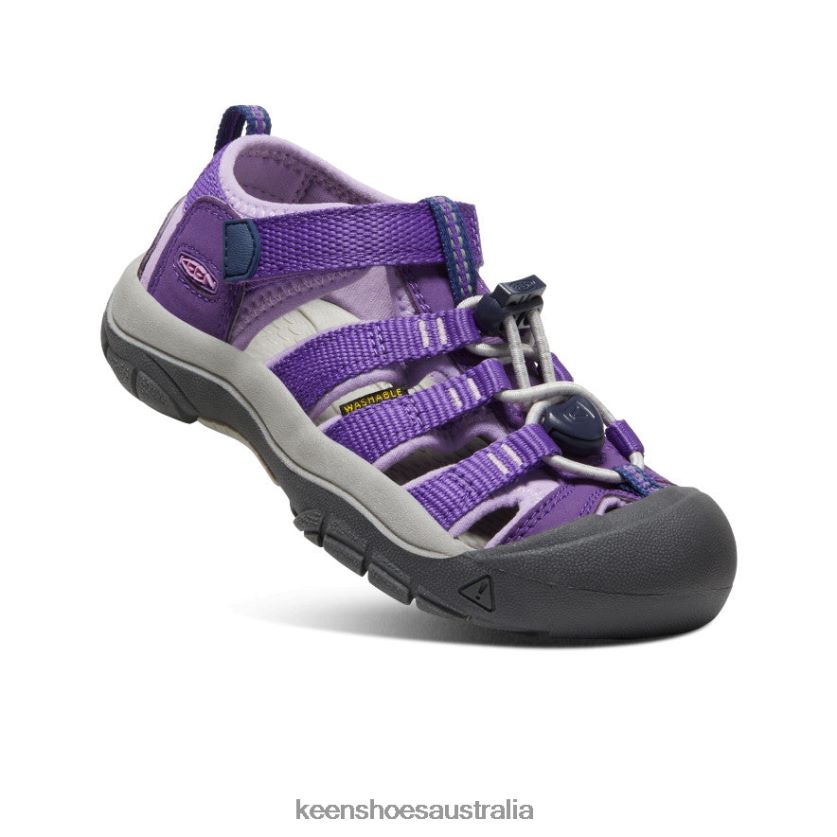 KEEN Footwear TLDLTR732 Tillandsia Purple/English Lavender Newport H2 Little Kids