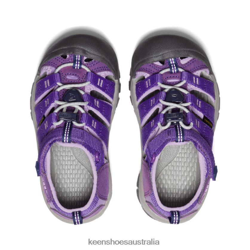 KEEN Footwear TLDLTR732 Tillandsia Purple/English Lavender Newport H2 Little Kids