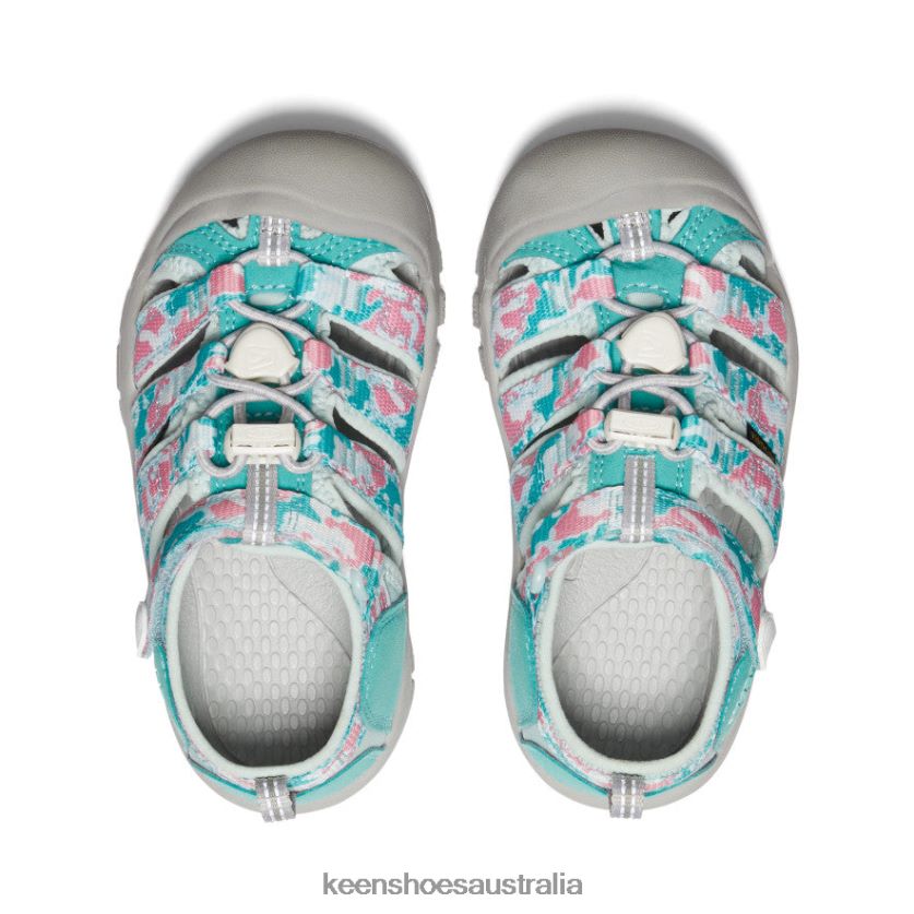 KEEN Footwear TLDLTR734 Camo/Pink Icing Newport H2 Little Kids