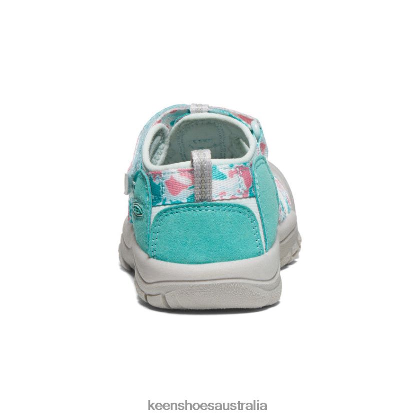 KEEN Footwear TLDLTR734 Camo/Pink Icing Newport H2 Little Kids