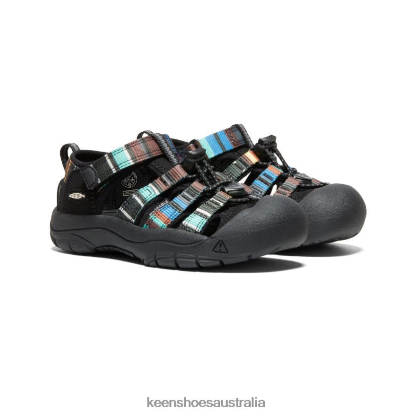 KEEN Footwear TLDLTR736 Raya Black Newport H2 Little Kids