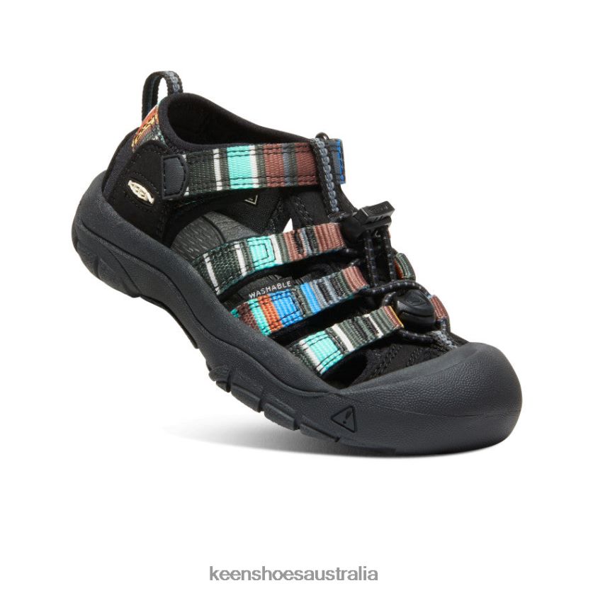 KEEN Footwear TLDLTR736 Raya Black Newport H2 Little Kids