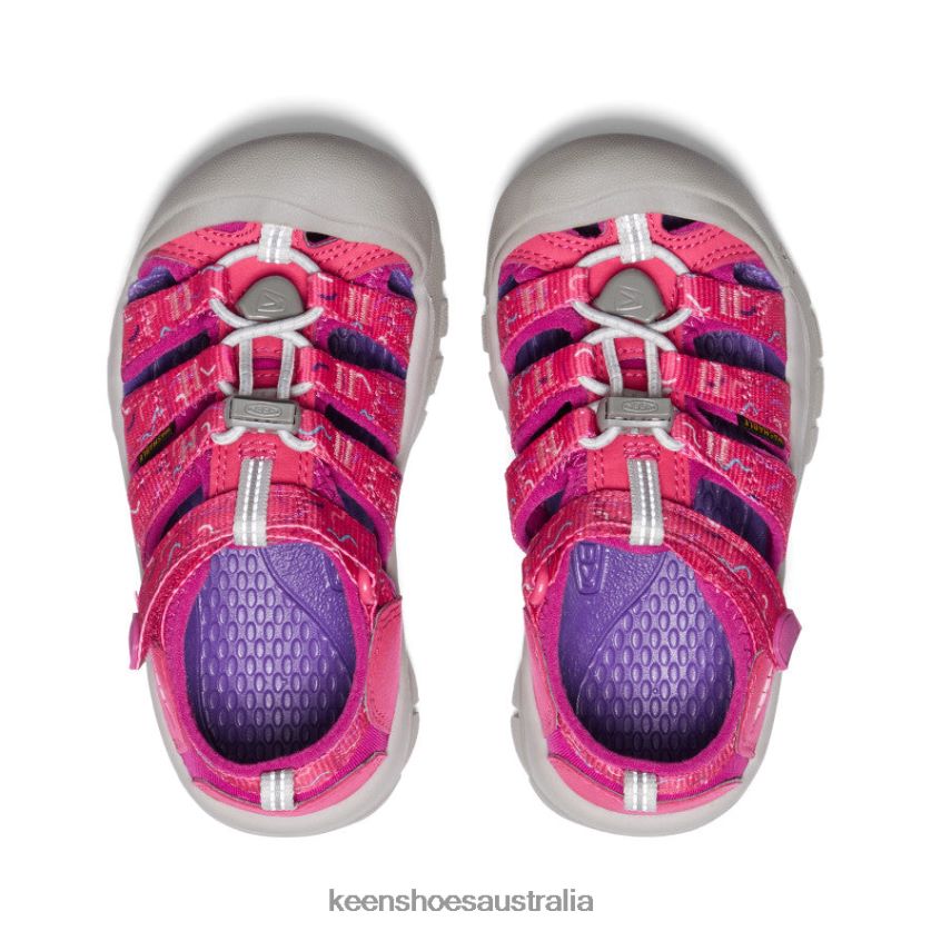 KEEN Footwear TLDLTR739 Azalea/Festival Fuchsia Newport H2 Little Kids