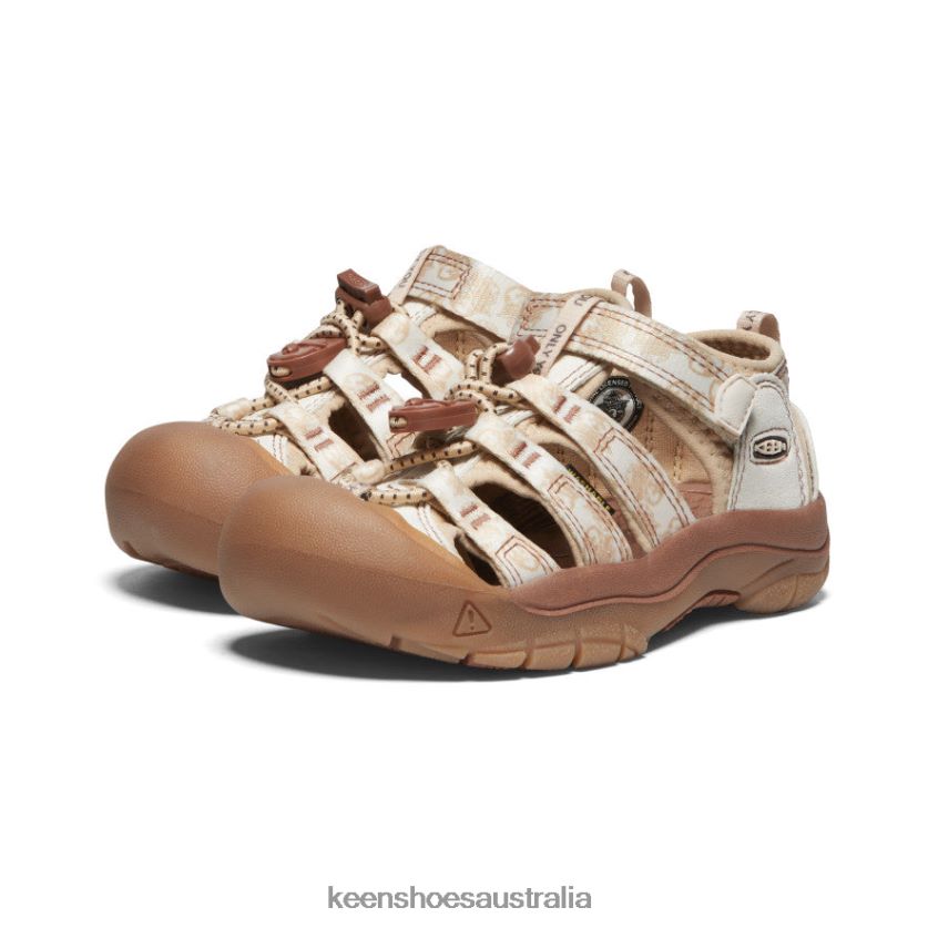 KEEN Footwear TLDLTR742 Smokey Bear/Smores Newport H2 x Smokey Bear Little Kids