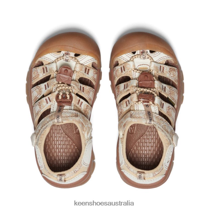 KEEN Footwear TLDLTR742 Smokey Bear/Smores Newport H2 x Smokey Bear Little Kids