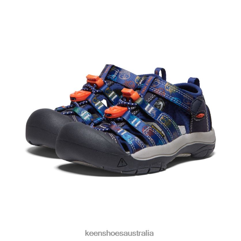 KEEN Footwear TLDLTR743 Smokey Bear/Multi Newport H2 x Smokey Bear Little Kids