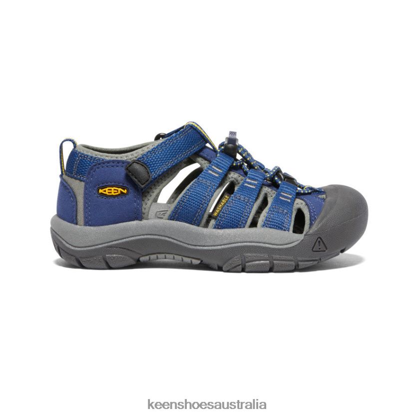KEEN Footwear TLDLTR744 Blue Depths/Gargoyle Newport H2 Little Kids