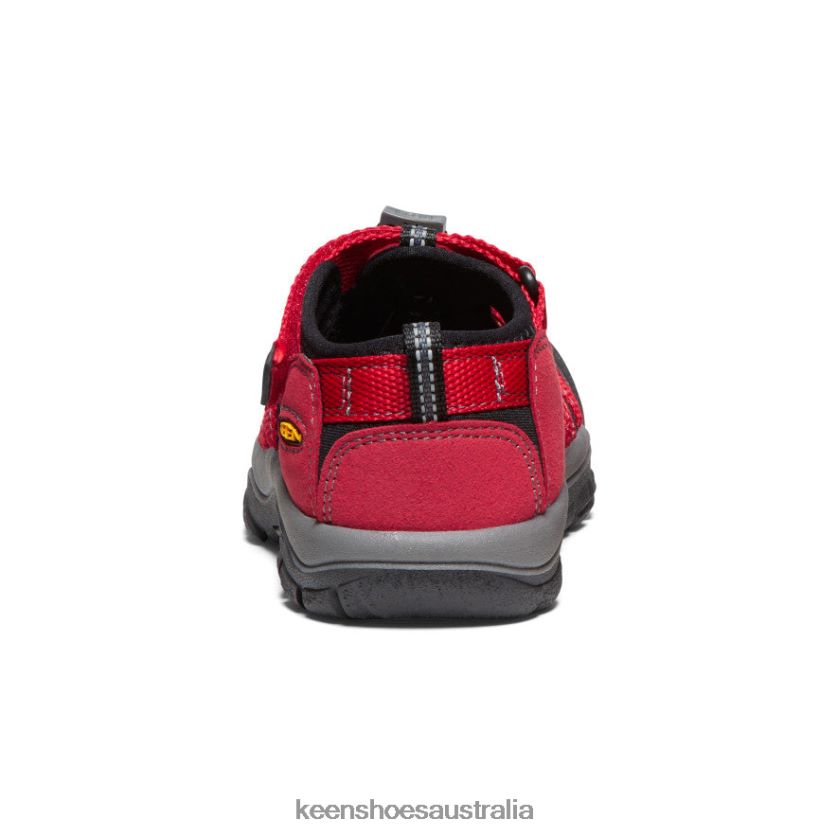 KEEN Footwear TLDLTR746 Ribbon Red/Gargoyle Newport H2 Little Kids