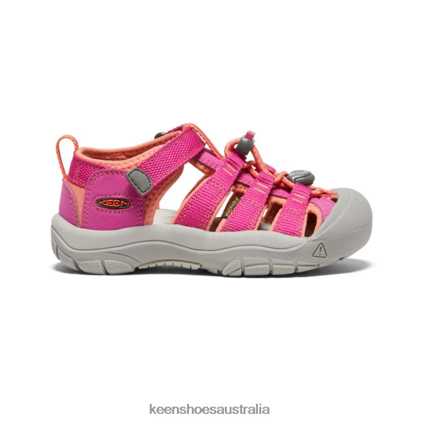 KEEN Footwear TLDLTR747 Very Berry/Fusion Coral Newport H2 Little Kids