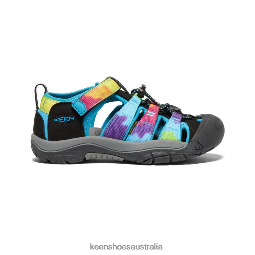 KEEN Footwear TLDLTR749 Rainbow Tie Dye Newport H2 Big Kids