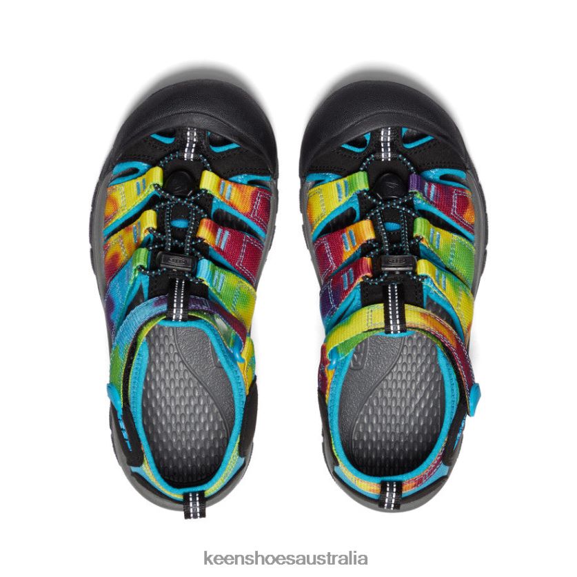 KEEN Footwear TLDLTR749 Rainbow Tie Dye Newport H2 Big Kids