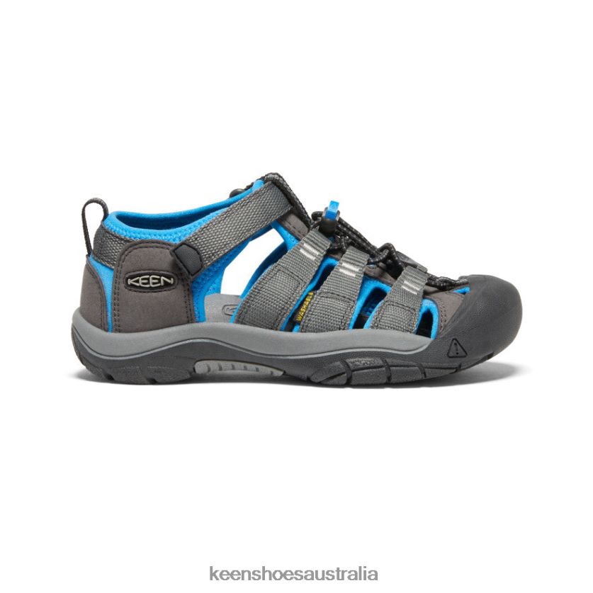 KEEN Footwear TLDLTR751 Magnet/Brilliant Blue Newport H2 Big Kids