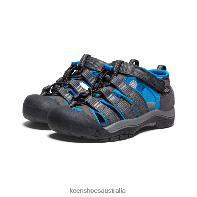 KEEN Footwear TLDLTR751 Magnet/Brilliant Blue Newport H2 Big Kids