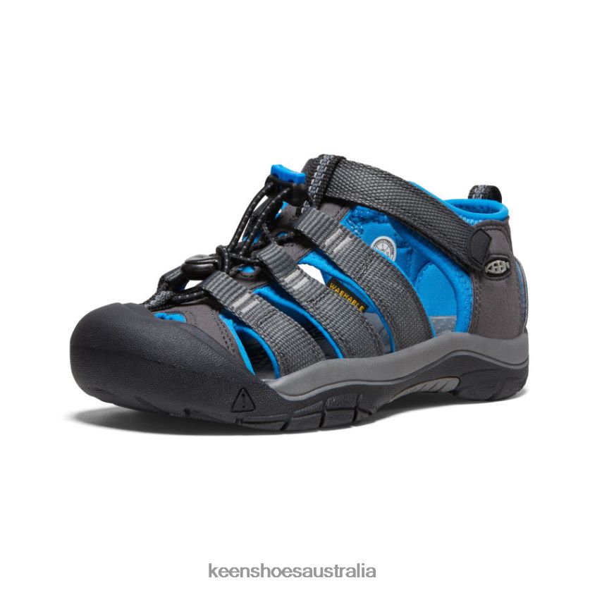 KEEN Footwear TLDLTR751 Magnet/Brilliant Blue Newport H2 Big Kids