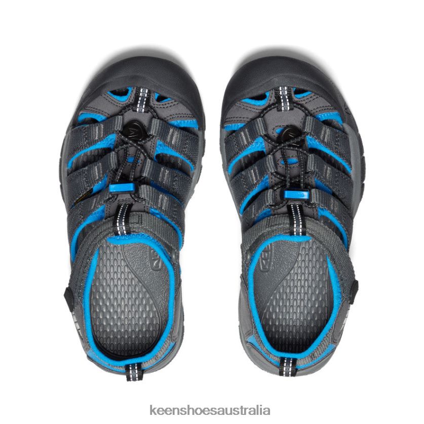 KEEN Footwear TLDLTR751 Magnet/Brilliant Blue Newport H2 Big Kids