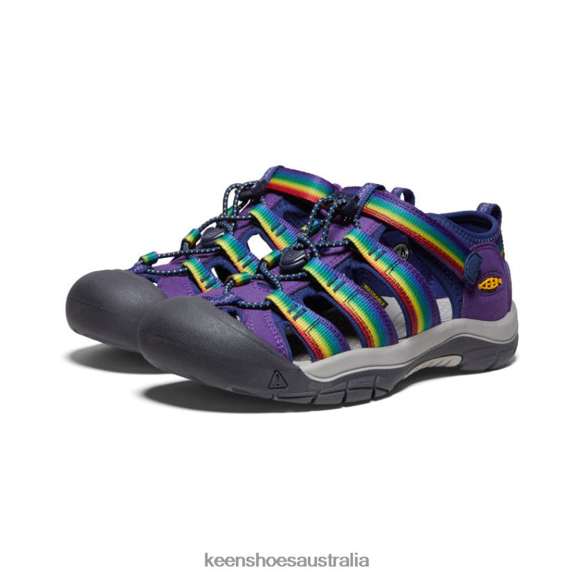 KEEN Footwear TLDLTR753 Multi/Tillandsia Purple Newport H2 Big Kids