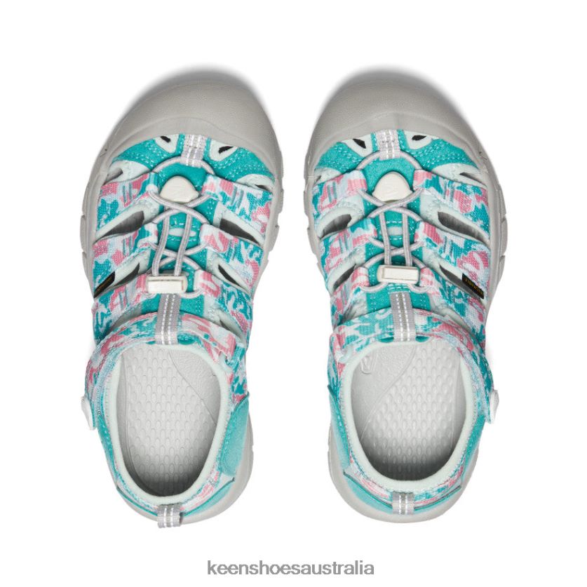 KEEN Footwear TLDLTR754 Camo/Pink Icing Newport H2 Big Kids