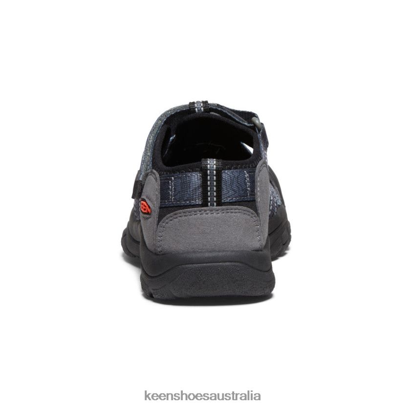 KEEN Footwear TLDLTR755 Steel Grey/Black Newport H2 Big Kids