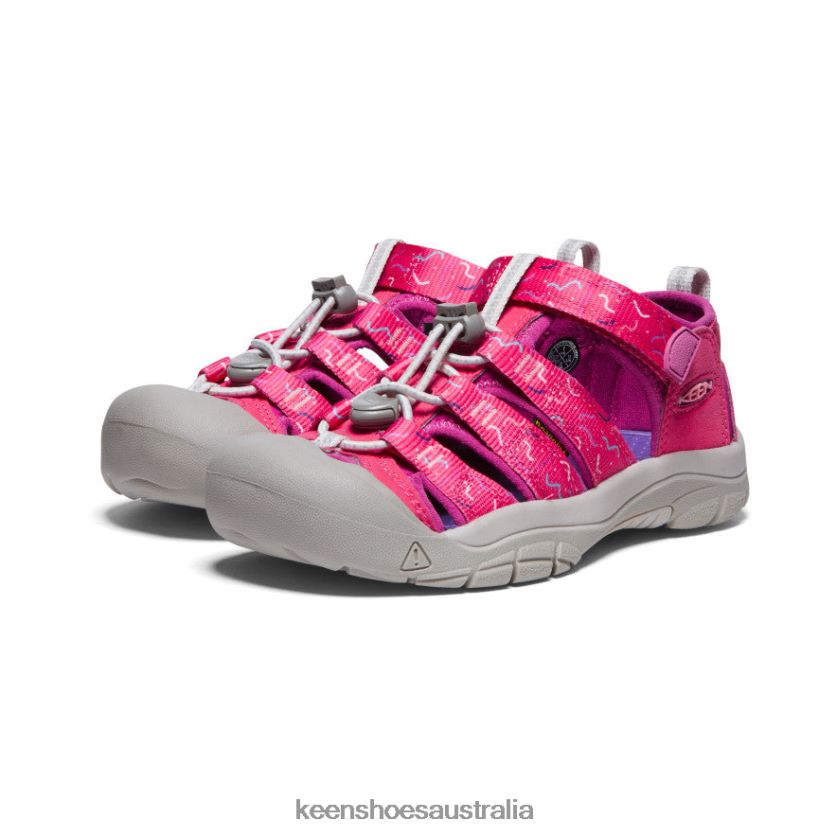 KEEN Footwear TLDLTR758 Azalea/Festival Fuchsia Newport H2 Big Kids