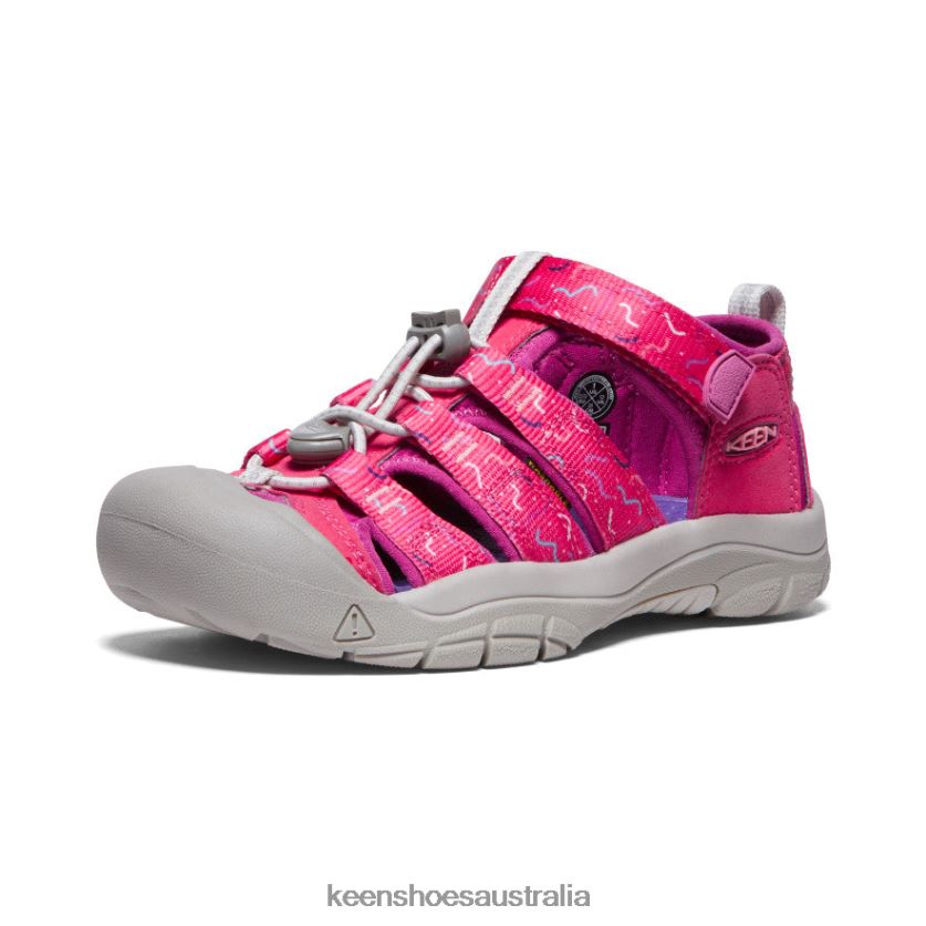 KEEN Footwear TLDLTR758 Azalea/Festival Fuchsia Newport H2 Big Kids