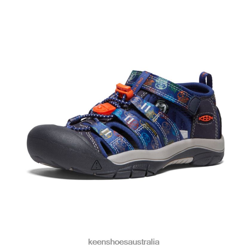 KEEN Footwear TLDLTR761 Smokey Bear/Multi Newport H2 x Smokey Bear Big Kids