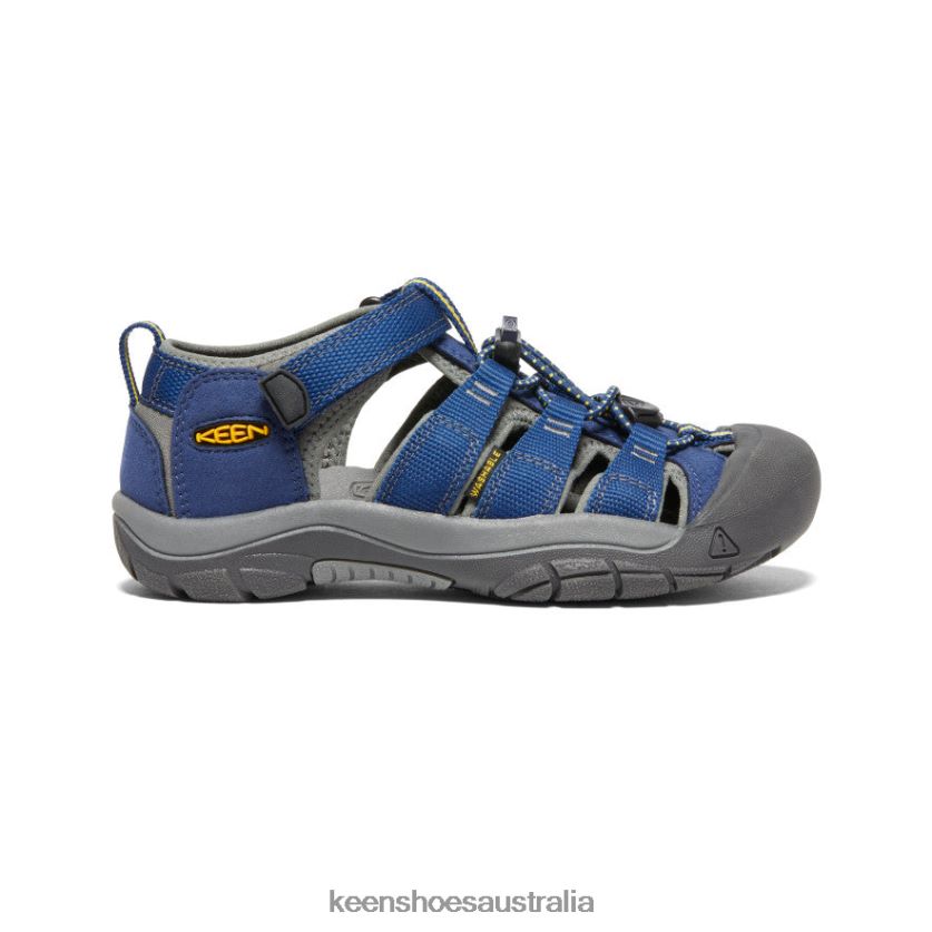 KEEN Footwear TLDLTR763 Blue Depths/Gargoyle Newport H2 Big Kids