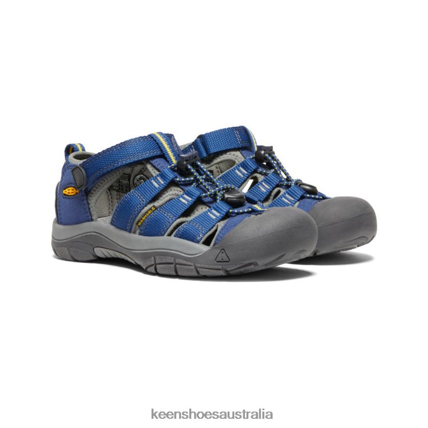 KEEN Footwear TLDLTR763 Blue Depths/Gargoyle Newport H2 Big Kids