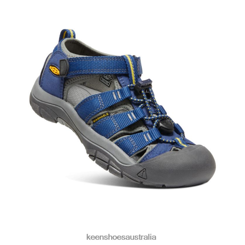 KEEN Footwear TLDLTR763 Blue Depths/Gargoyle Newport H2 Big Kids